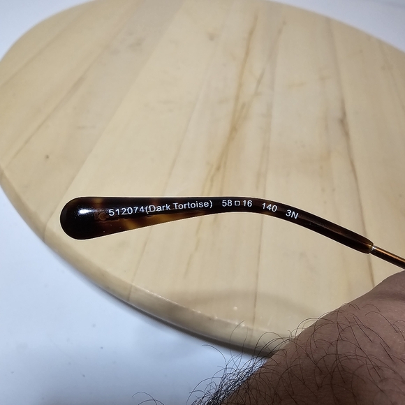 Coach Sculpted Signature Wayfarer Cat Eye Sunglasses Dark Tortoise 512074 - Picture 13 of 13